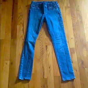 Jeans, with a darker wash